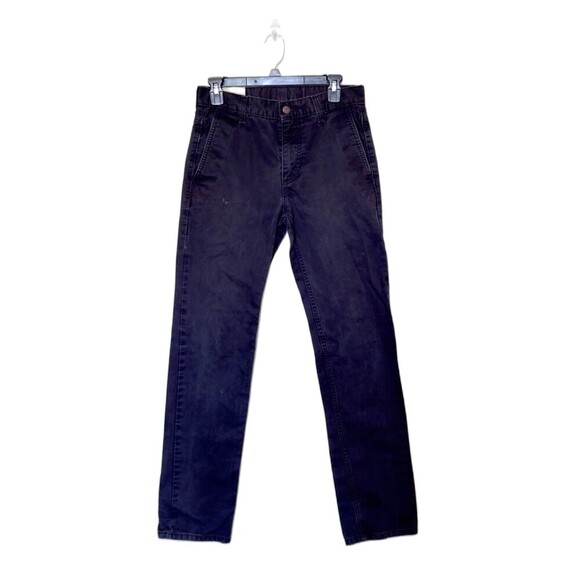 Levi's Other - Levis Strauss Black Chino Pants Mens 29x32 Straight Leg Cotton Casual